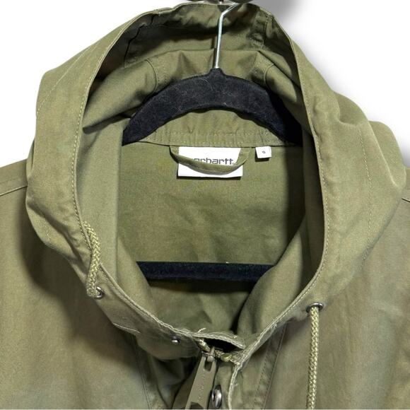 Carhartt WIP Battle Parka in Rover Green - Picture 5 of 8